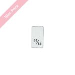 Größenlabel - 10er Pack - 62/68