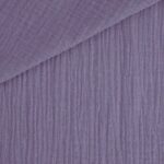Musselin - Dark Lavendel