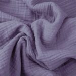 Musselin - Dark Lavendel