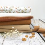 Tüllstoff - Brauttüll - Zimt