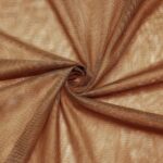 Tüllstoff - Brauttüll - Zimt