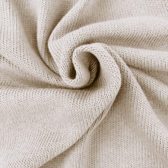 Baumwoll Feinstrick - Dunkles-Natur