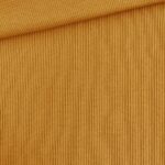 Rippenjersey - Dunkles Ocker