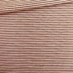 Single Jersey - Ringel Hazelnut