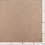 Single Jersey - Ringel Hazelnut