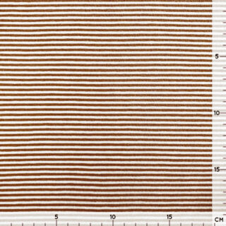 Single Jersey - Ringel Hazelnut