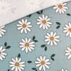 French Terry - Daisies - Altmint