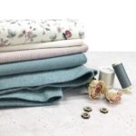 Organic Cotton Baumwollfleece - Dunkles Altmint meliert