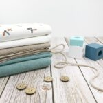 Organic Cotton Baumwollfleece - Dunkles Altmint meliert