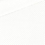 Popeline - Goldene Pünktchen - Warmweiß