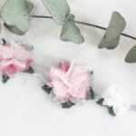 DIY Stoffe Inspiration - Tüll-Blumen