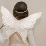 Gummiband - Gold/ Weiß - 10 mm