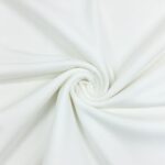 French Terry - leichter Kuschelsweat - Warmweiß