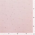 Musselin - Goldregen Helles Lachs Altrosa