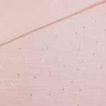 Musselin - Goldregen Helles Lachs Altrosa