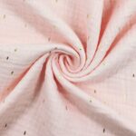 Musselin - Goldregen Helles Lachs Altrosa