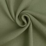 Rippenjersey - Schlauchware - Mistelgrün