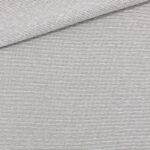Single Jersey - Dunkles Smoky Beige/Weiß 1 mm gestreift