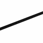 Gummiband - Schwarz Glitzer - 10 mm