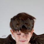 DIY Stoffe Inspiration - Drachenmaske