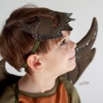 DIY Stoffe Inspiration - Drachenmaske