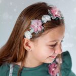 DIY Stoffe Outfit - Faschingskostüm - Fee - Tüllblumen