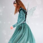 DIY Stoffe Outfit - Faschingskostüm - Fee