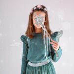 DIY Stoffe Outfit - Faschingskostüm - Fee - Zauberstab