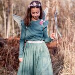 DIY Stoffe Outfit - Faschingskostüm - Fee