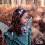 DIY Stoffe Outfit - Faschingskostüm - Fee - Tüllblumen