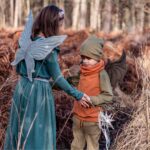 DIY Stoffe Outfit - Faschingskostüm - Fee - Drachen