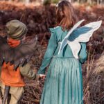 DIY Stoffe Outfit - Faschingskostüm - Fee - Drachen