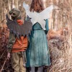 DIY Stoffe Outfit - Faschingskostüm - Fee - Drachen