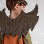 DIY Stoffe Outfit - Faschingskostüm - Drachen