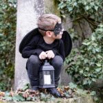 DIY Stoffe Outfit - Faschingskostüm - Fledermaus