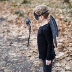 DIY Stoffe Outfit - Faschingskostüm - Fledermaus