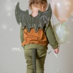 DIY Stoffe Outfit - Faschingskostüm - Drachen