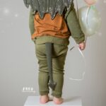 DIY Stoffe Outfit - Faschingskostüm - Drachen