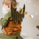 DIY Stoffe Outfit - Faschingskostüm - Drachen