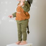 DIY Stoffe Outfit - Faschingskostüm - Drachen