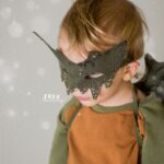 DIY Stoffe Outfit - Faschingskostüm - Drachen