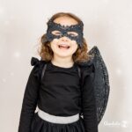 DIY Stoffe Outfit - Faschingskostüm - Fledermaus