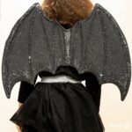 DIY Stoffe Outfit - Faschingskostüm - Fledermaus