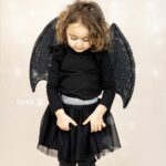 DIY Stoffe Outfit - Faschingskostüm - Fledermaus