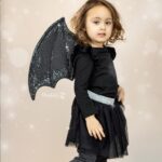 DIY Stoffe Outfit - Faschingskostüm - Fledermaus