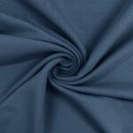 French Terry - Sommersweat - Smoky Jeansblau