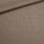 French Terry - leichter Kuschelsweat - Dunkles Smoky Beige