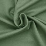 French Terry - leichter Kuschelsweat - Rauchgrün