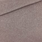 Organic Cotton Baumwollfleece - Schokobraun-meliert