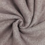 Organic Cotton Baumwollfleece - Schokobraun-meliert